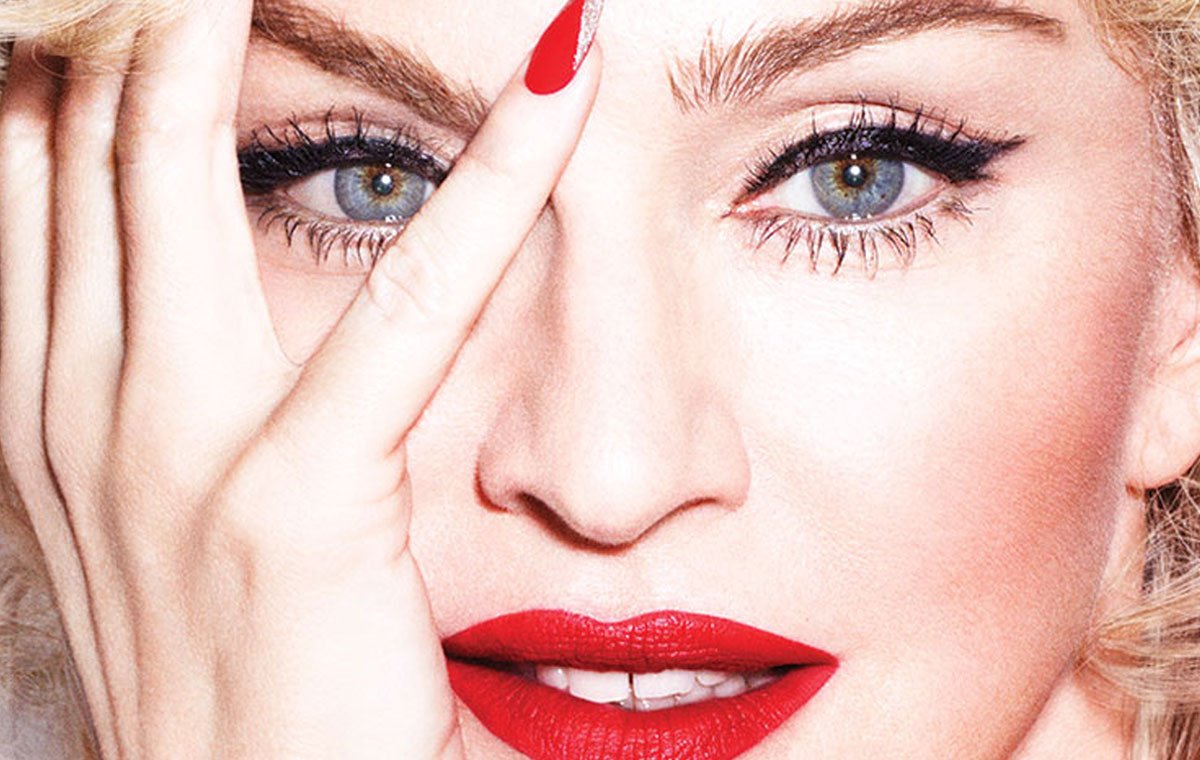 Мадонна макияж глаз