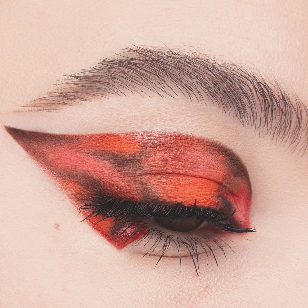 Взгляд лисы макияж