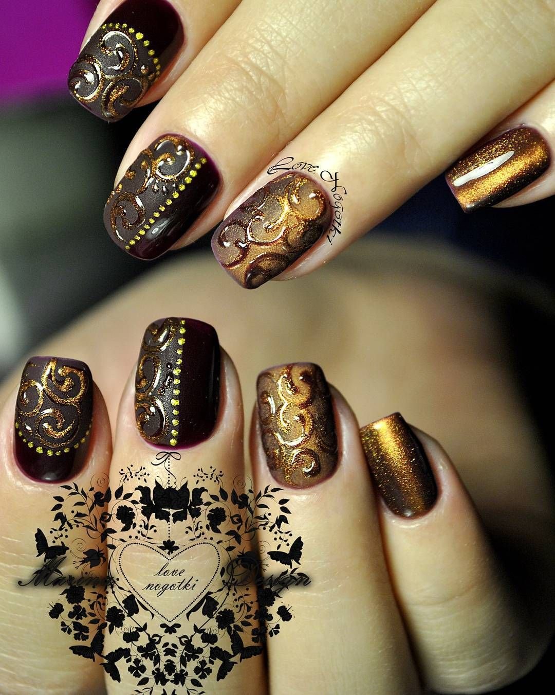 Марина дезинг ногти