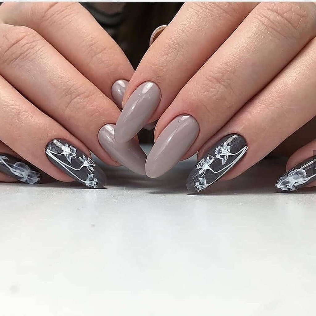 Грациозные ногти дизайн