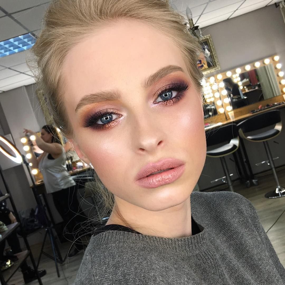 Нюдовые макияжи на выпускной