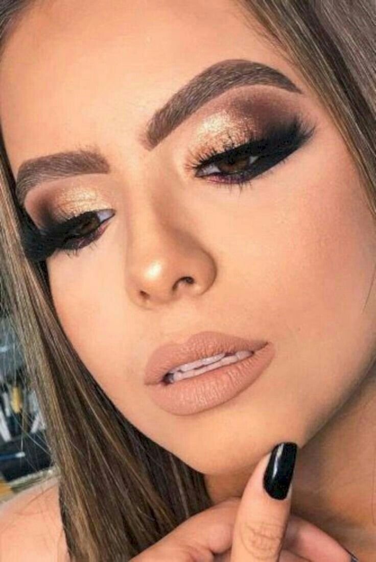 Свадебный макияж Смоки айс