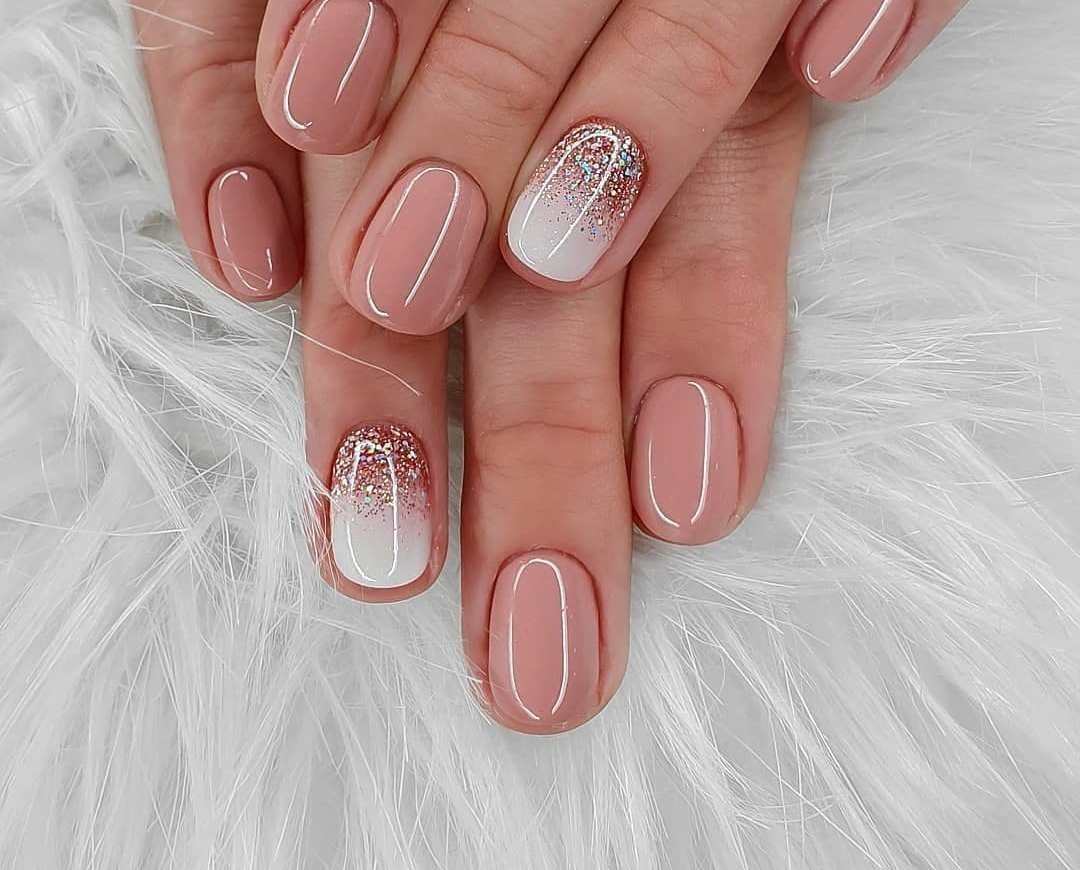 Гелевые ногти овальные