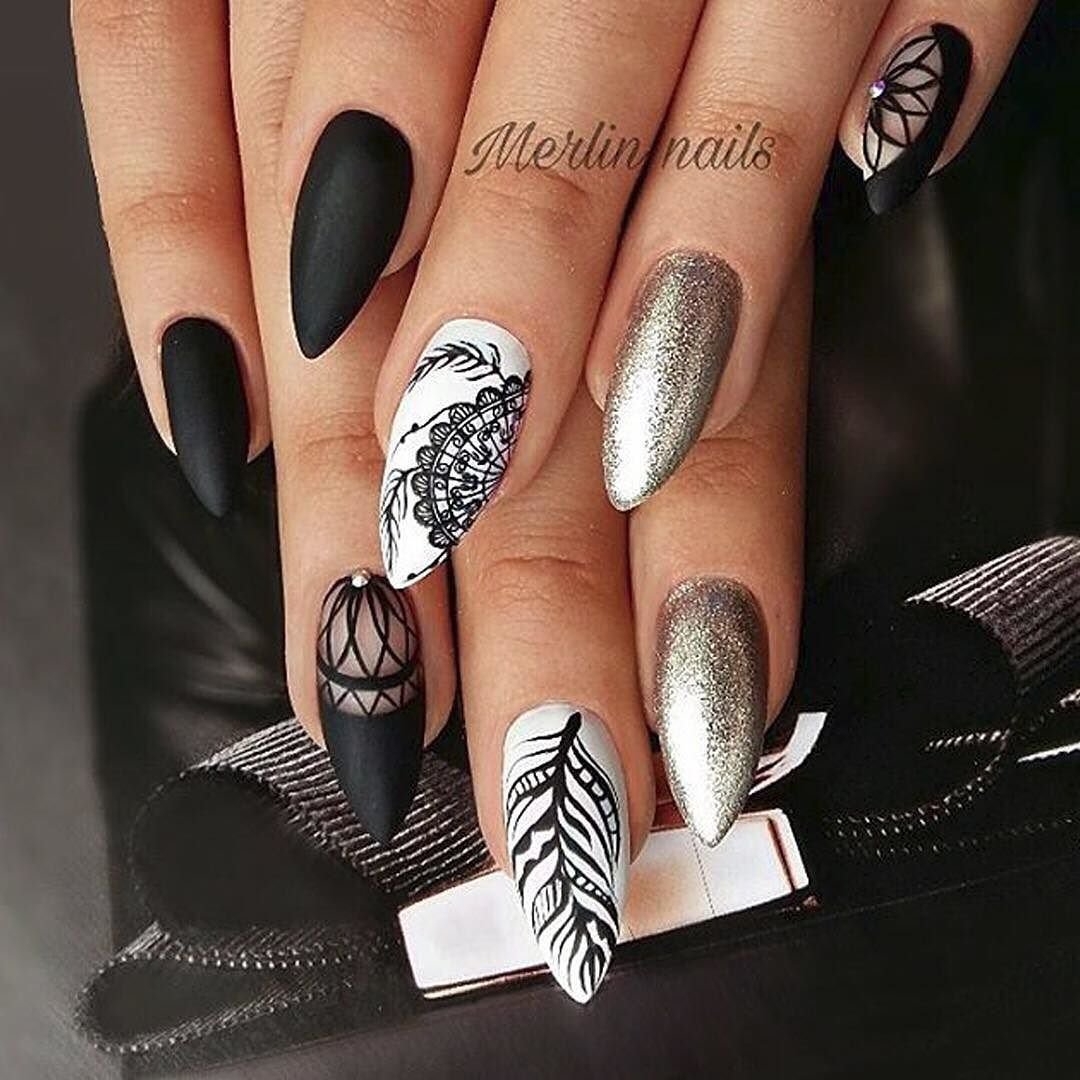 Крутые острые ногти