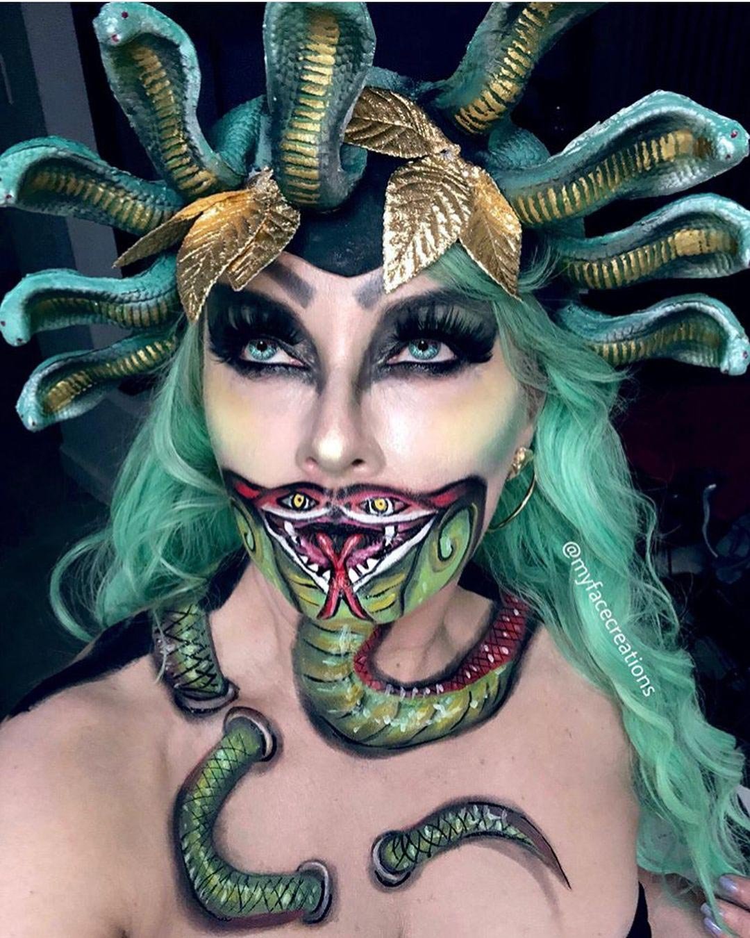 Грим на лице