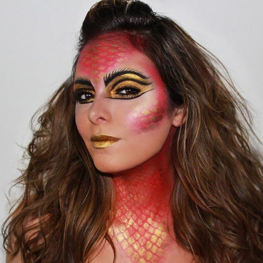 Макияж медузы Горгоны