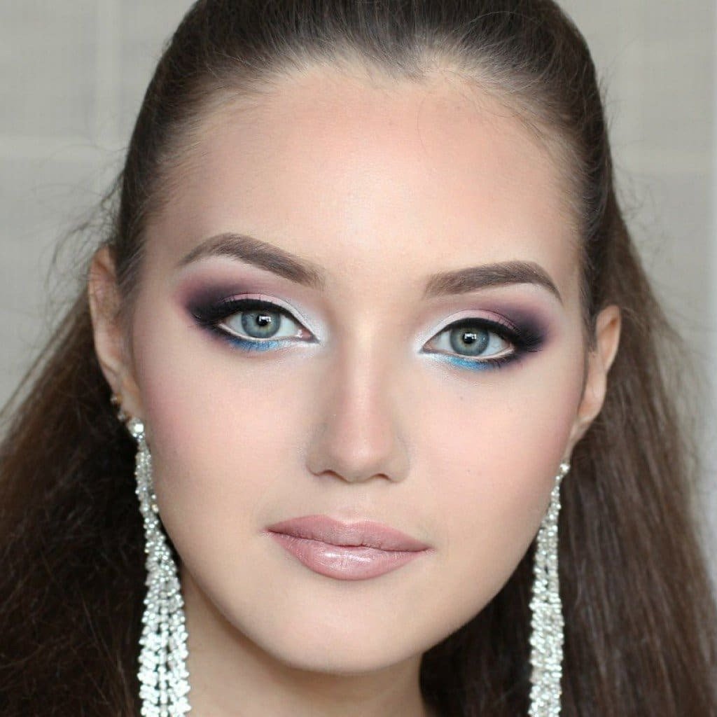 Макияж для серых глаз