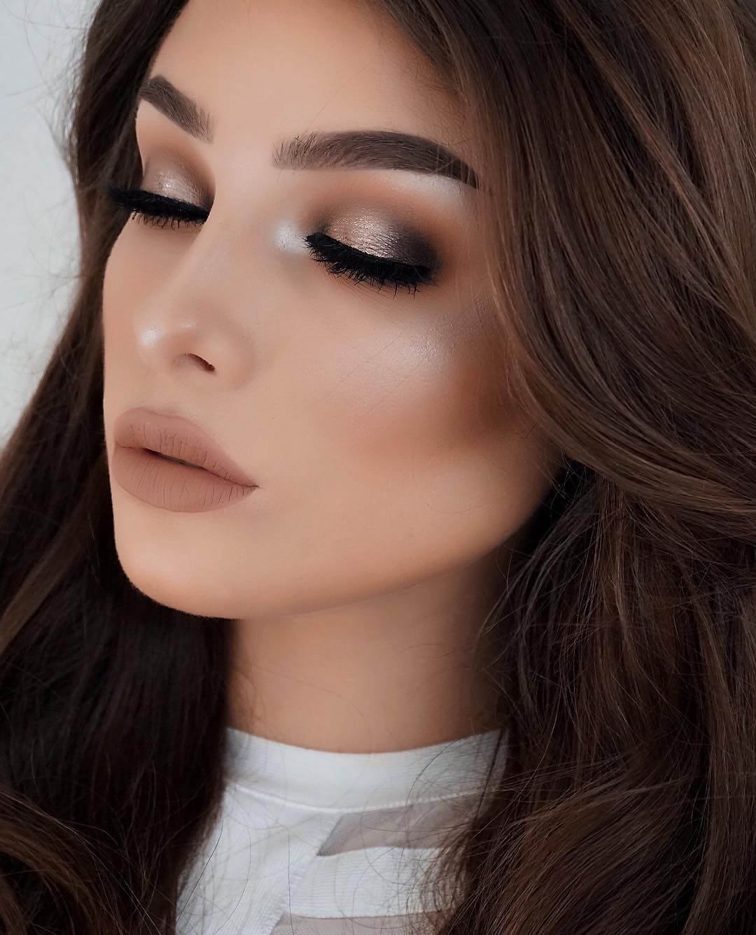 Макияж для карих глаз