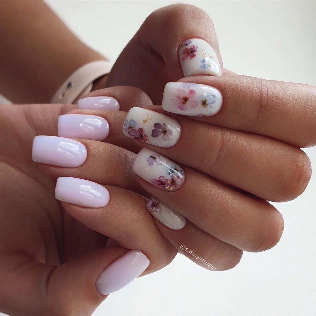 Шикарный маникюр на короткие ногти