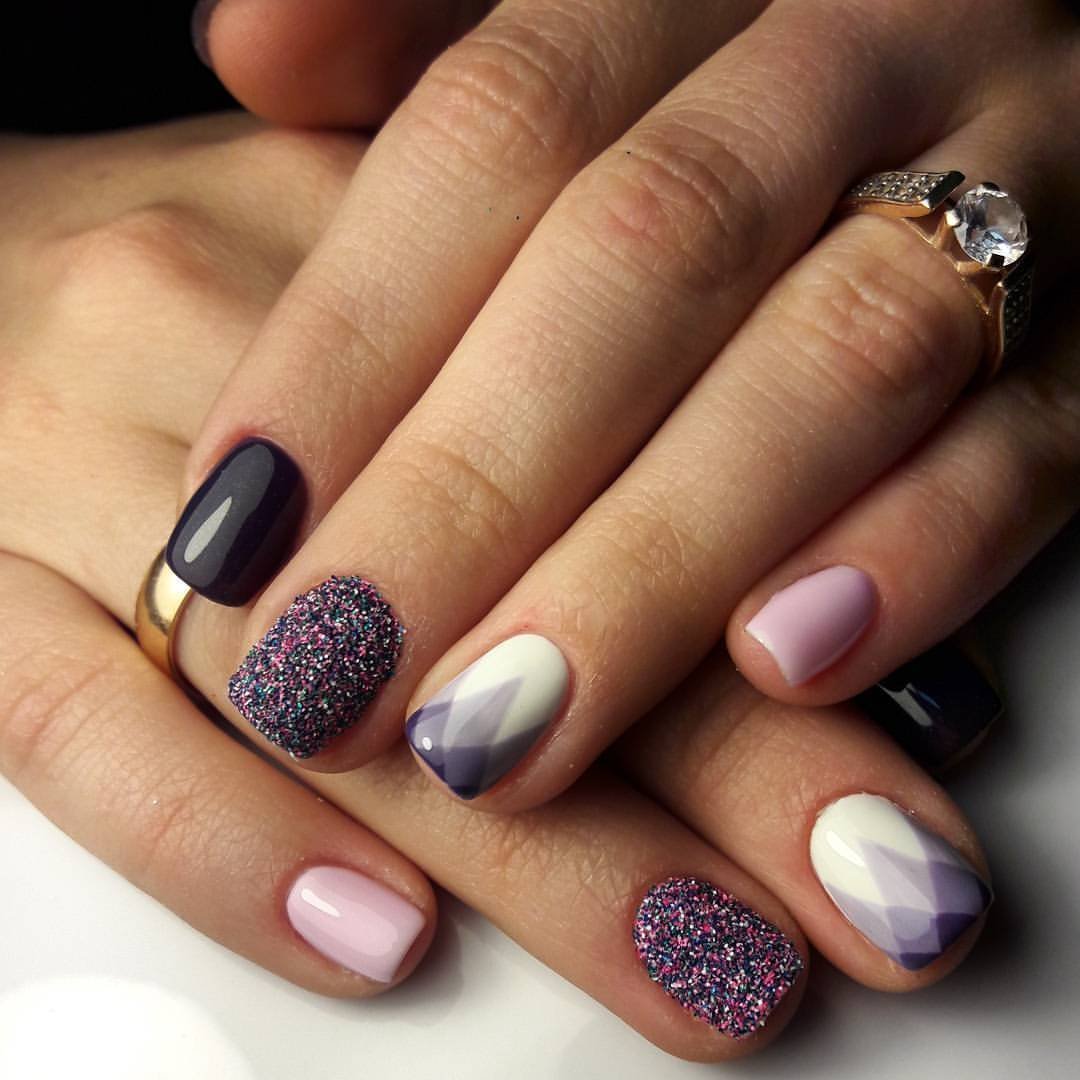 Ногти квадратные дизайн