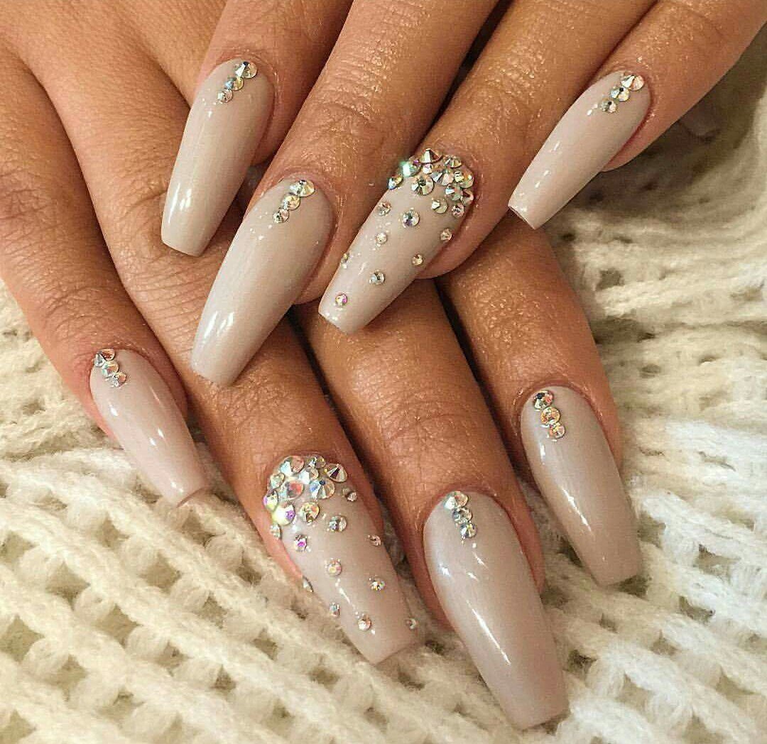 Ногти Коффин балерина