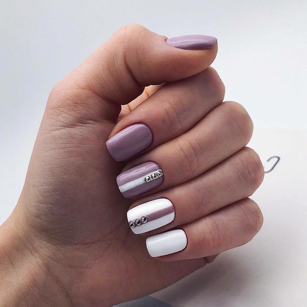 Ногти мягкий квадрат