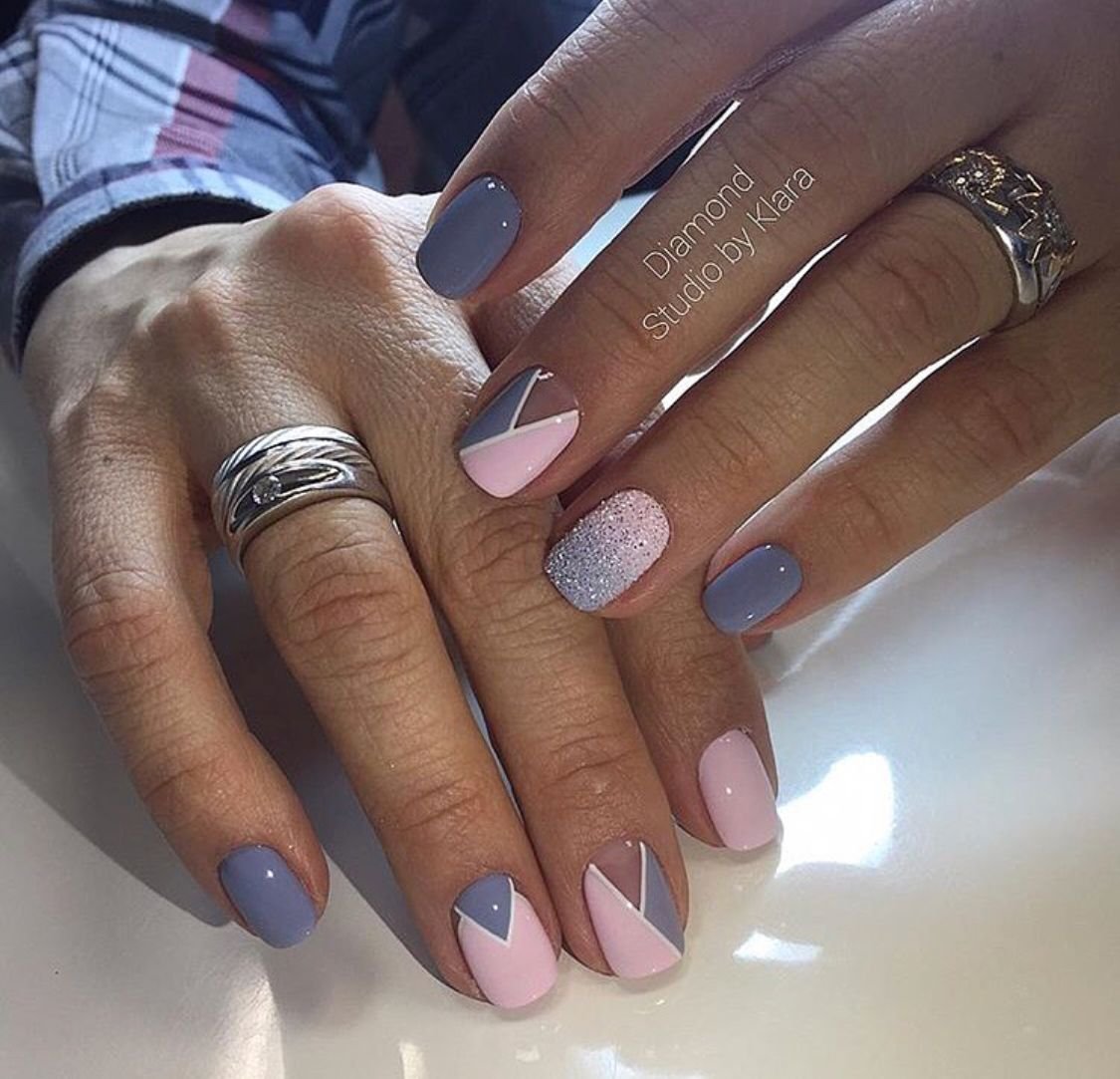 Идеи шеллака на ногтях