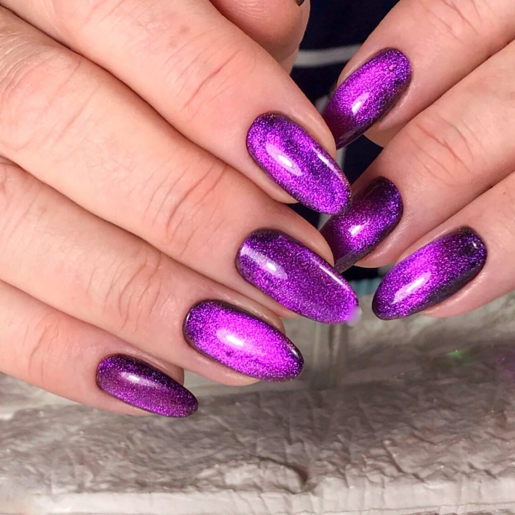 Миндаль кошачий глаз фиолетовый