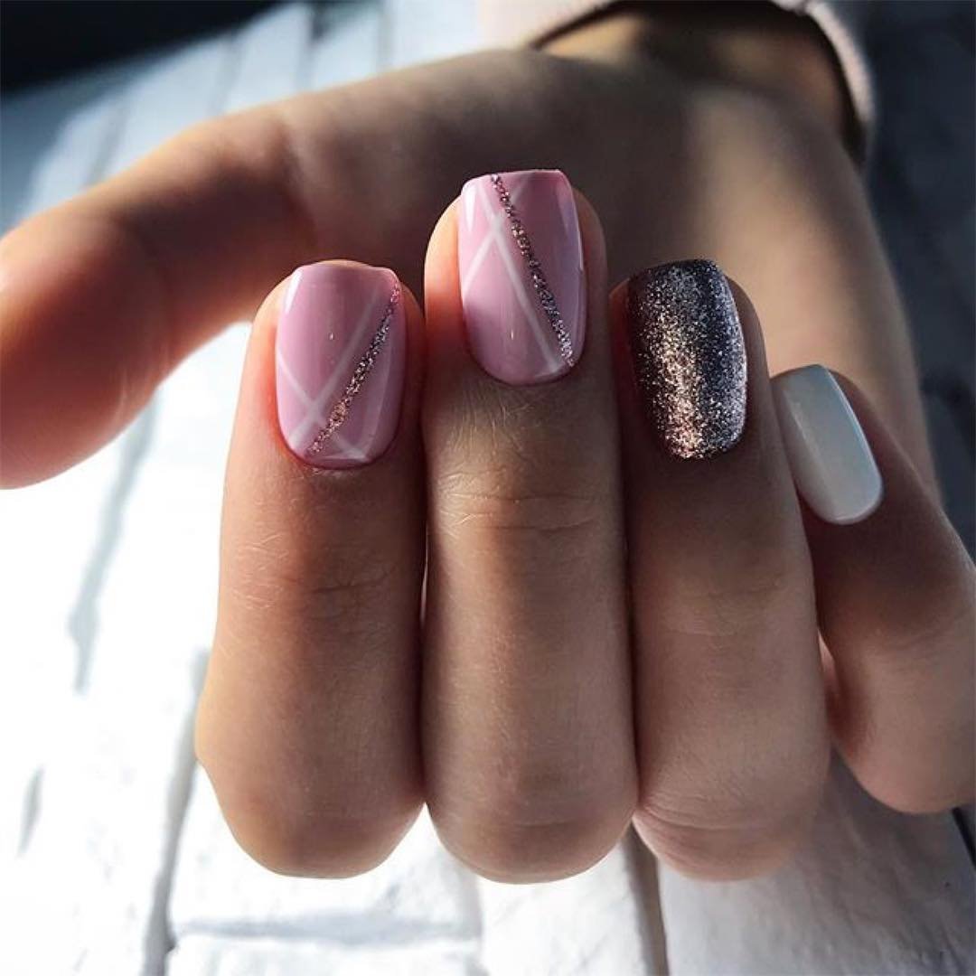 Нежный маникюр