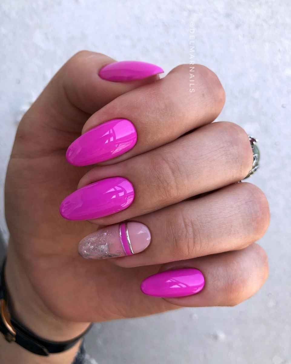 Красивые яркие ногти