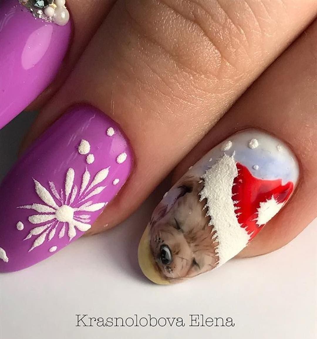 Маникюр на декабрь