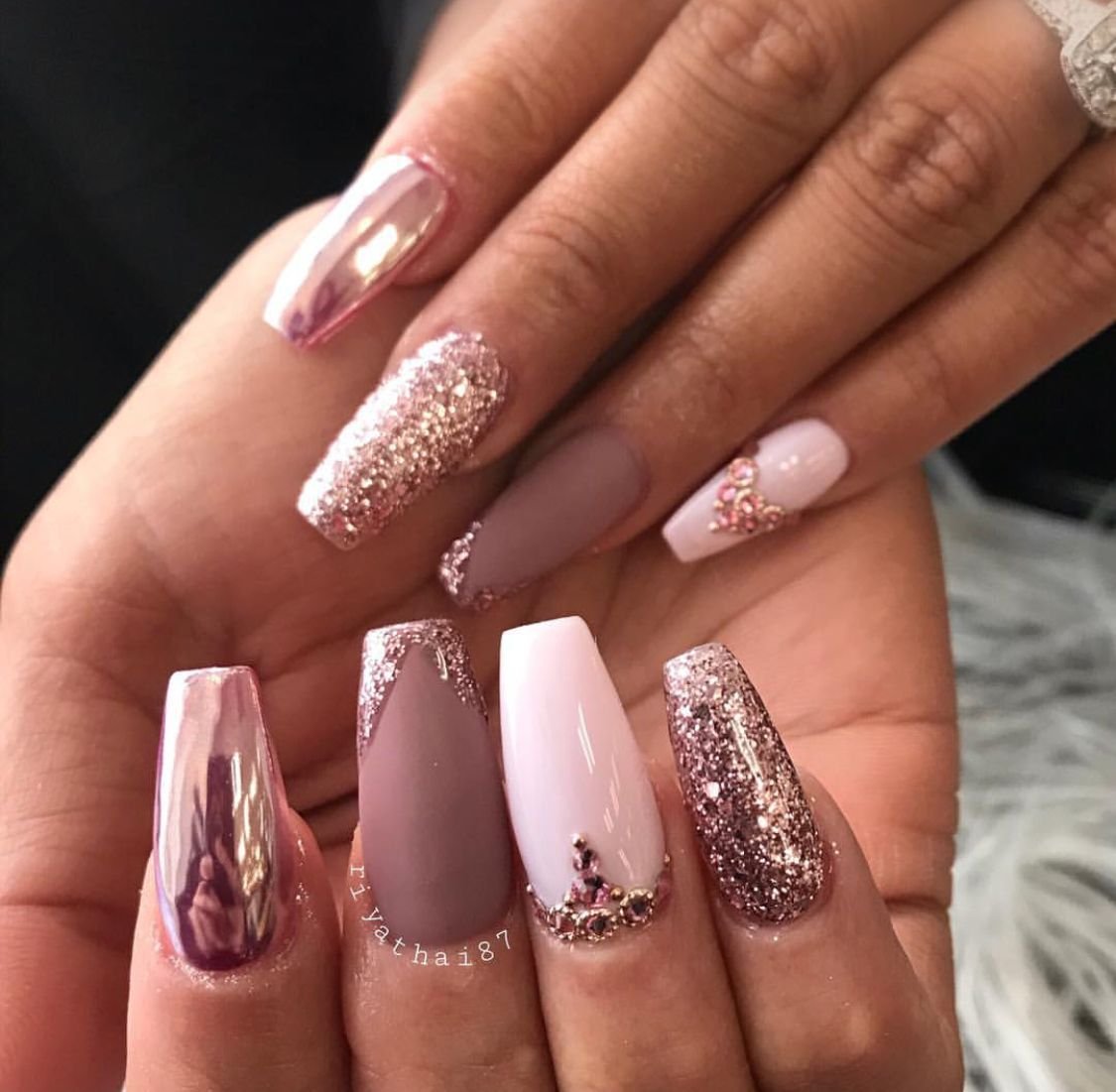 Стильный Вечерний маникюр