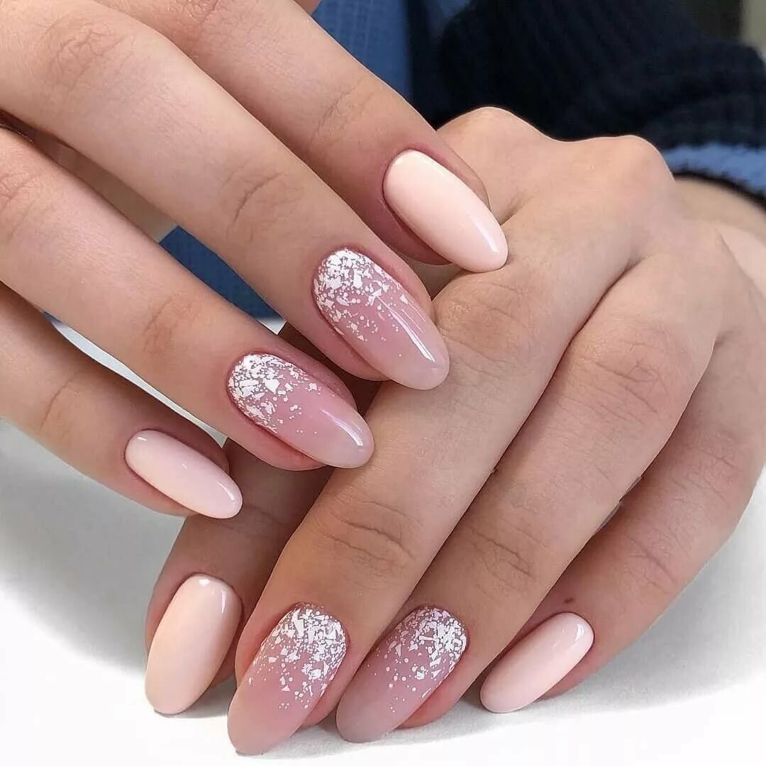 Дизайн ногтей круглые