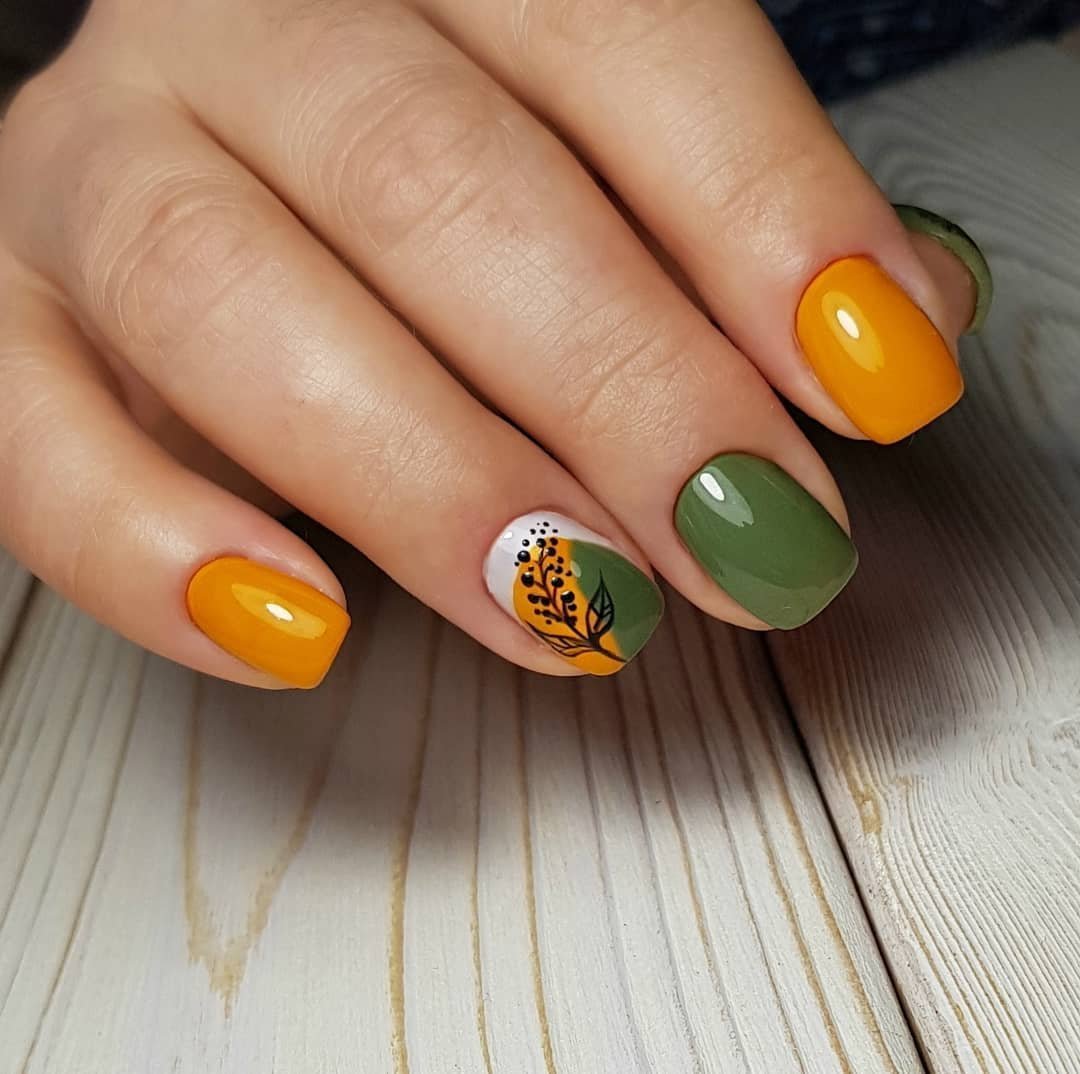 Яркие ногти