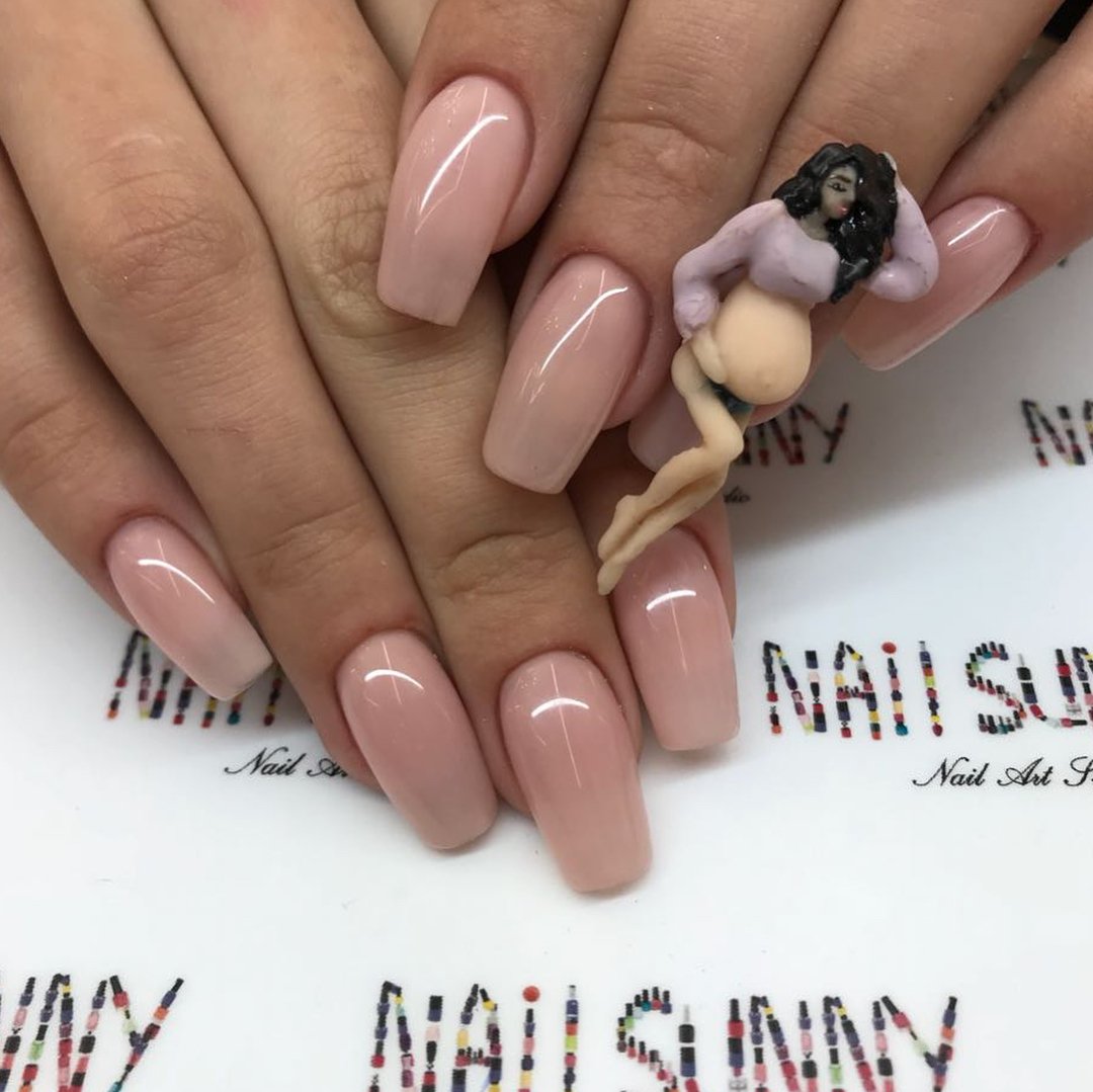 Маникюр для беременных дизайн