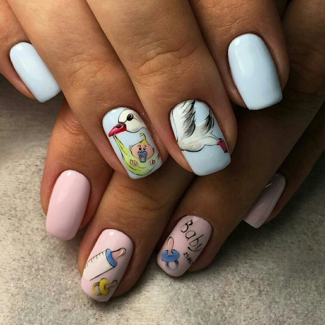 Маникюр для мамочек