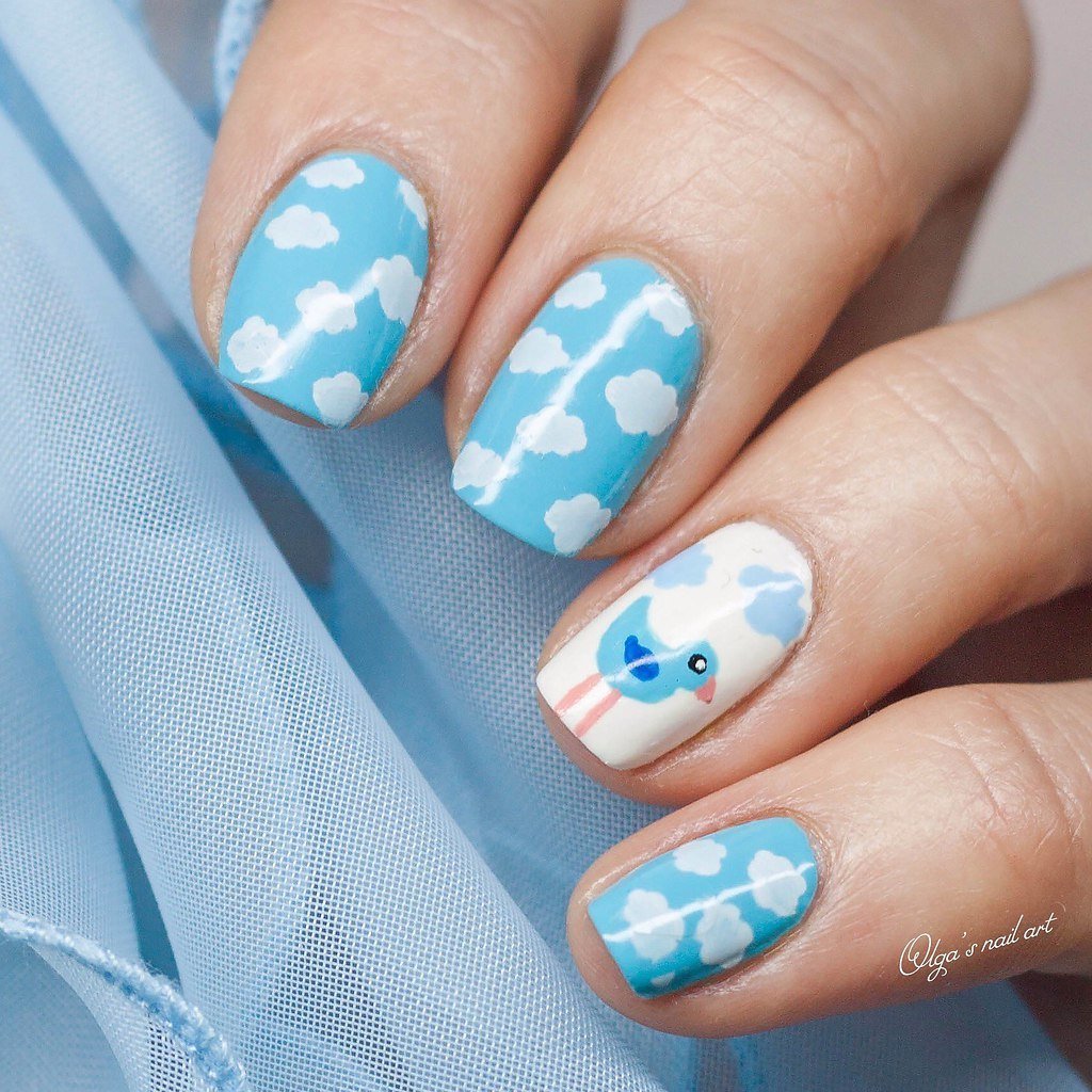 Маникюр корейский нежный розовый