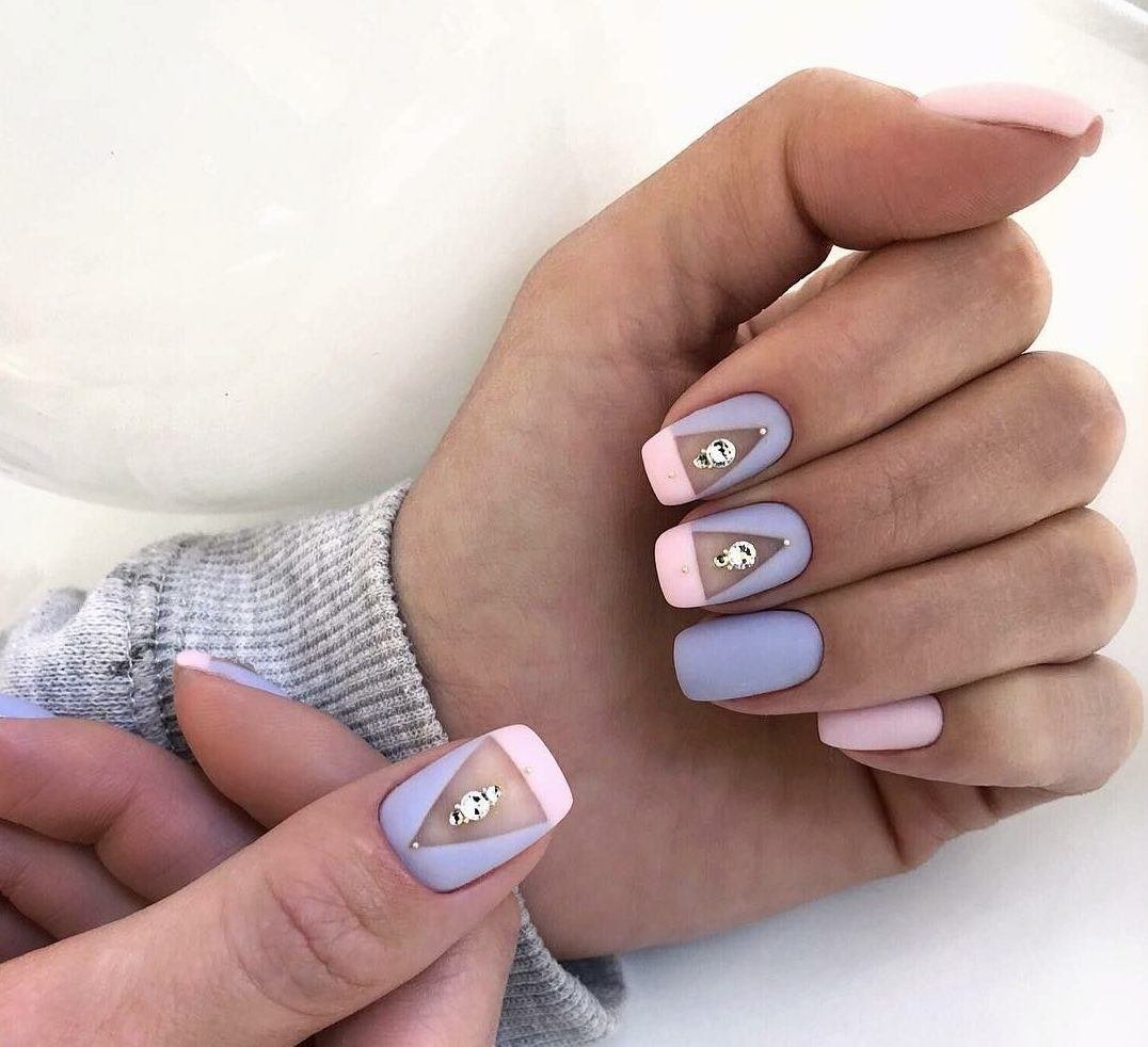 Маникюр на короткие ногти 2020