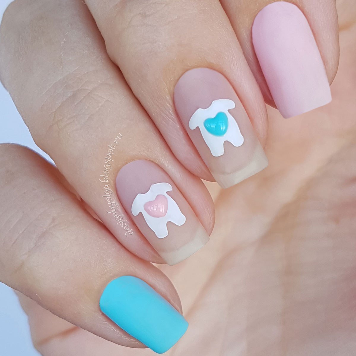 Дизайн ногтей беременным