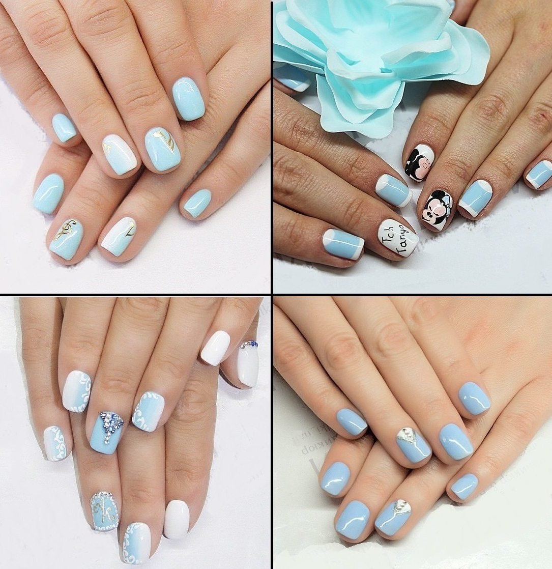 Маникюр в роддом на короткие ногти