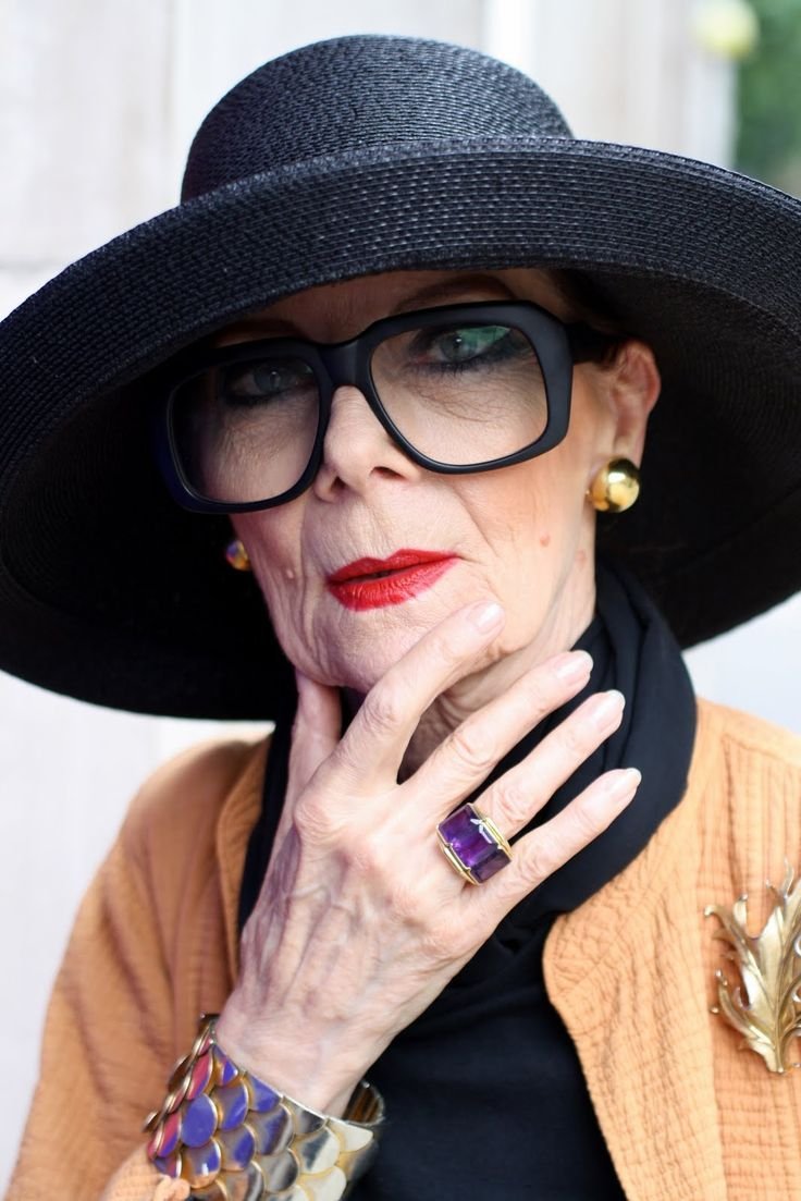 Модные и элегантные старушки