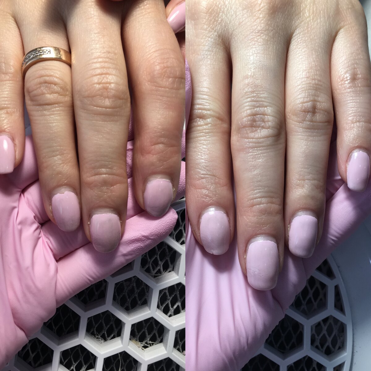 Маникюр на возрастные руки