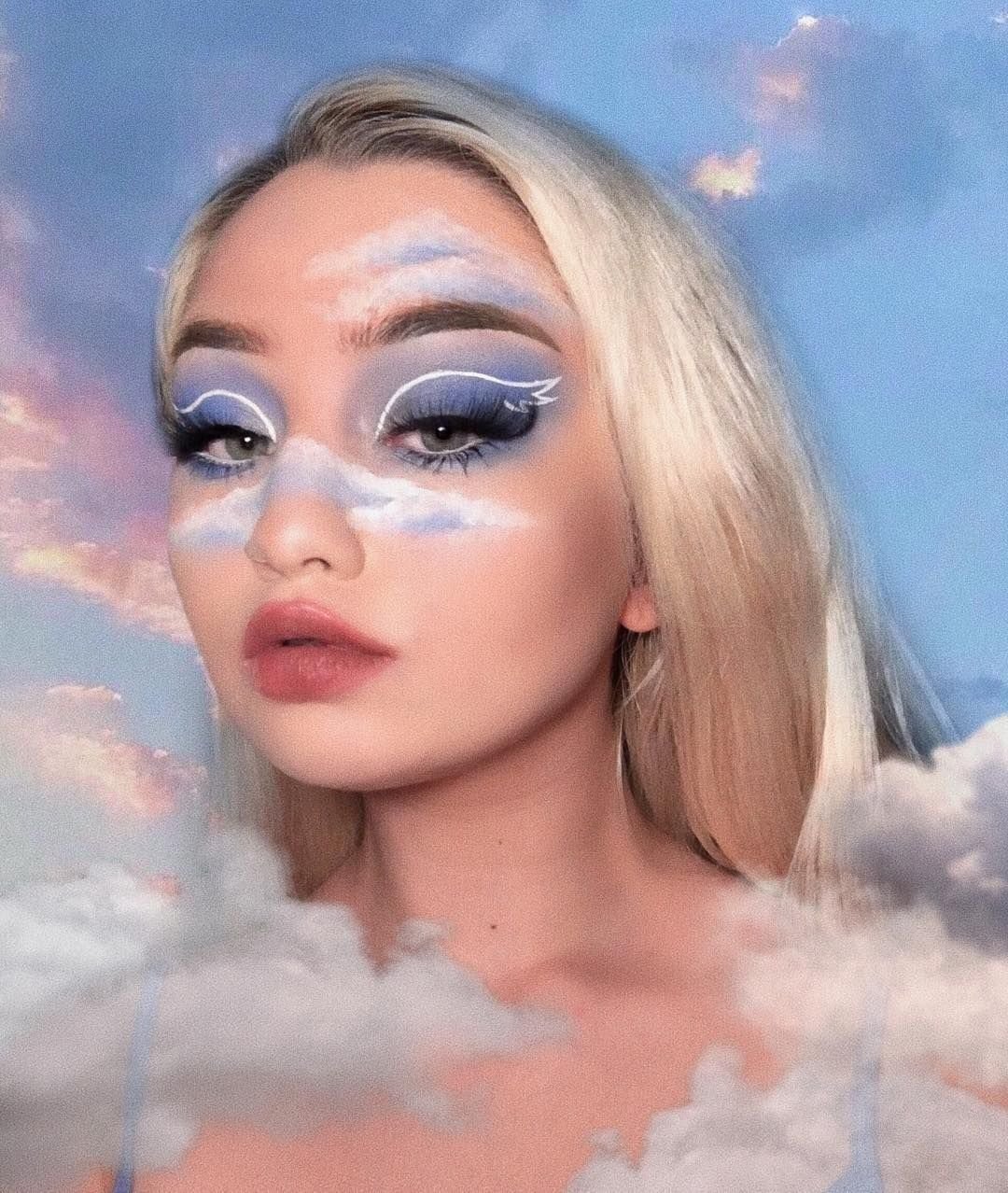 Японский макияж глаз