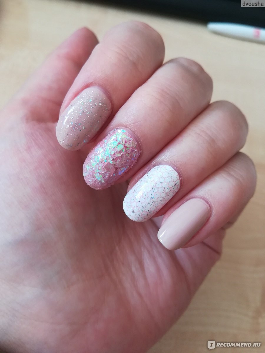 Лак с хлопьями