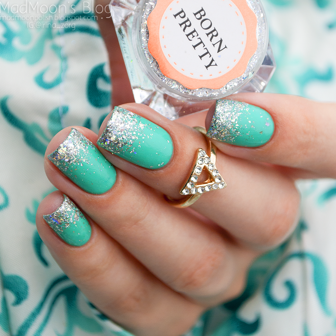 Красивые блестящие ногти