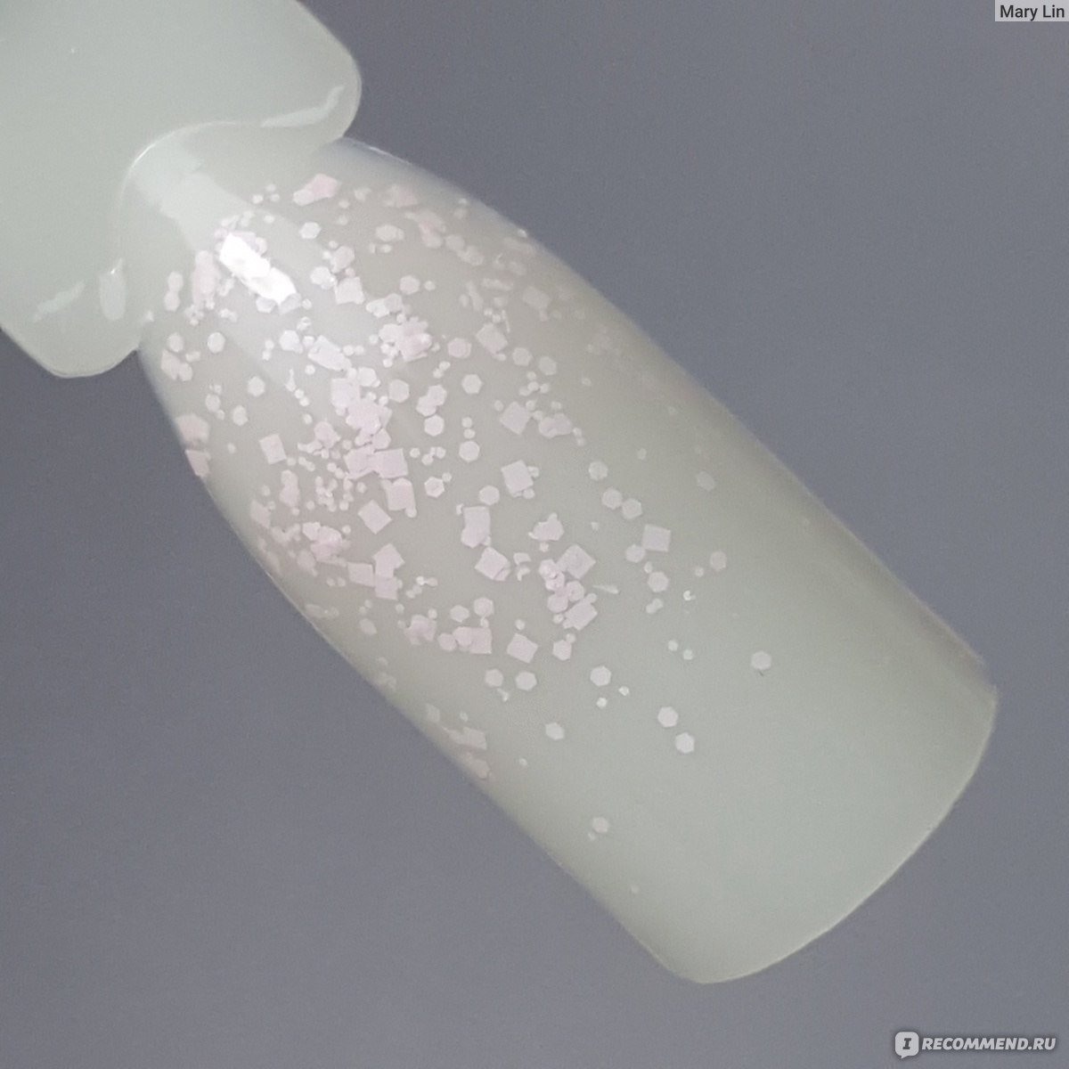 Маникюр битое стекло светлый