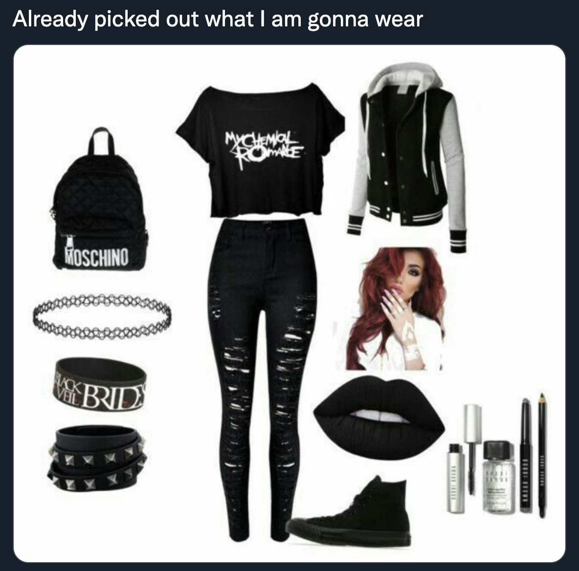 Эмо стиль одежды