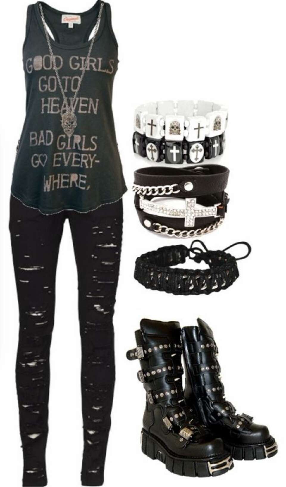 Синти панк одежда