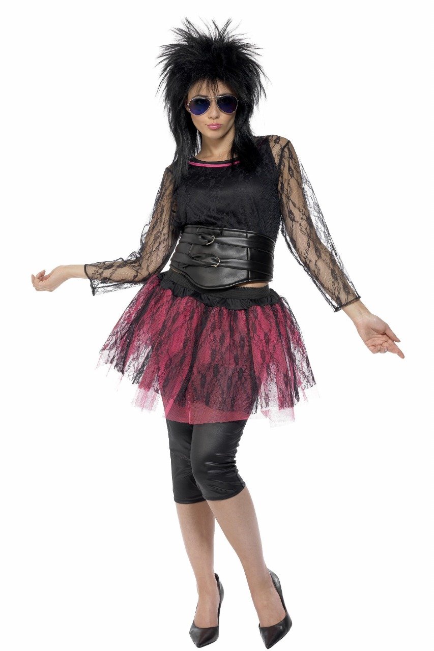 Глэм рок стиль одежды 80