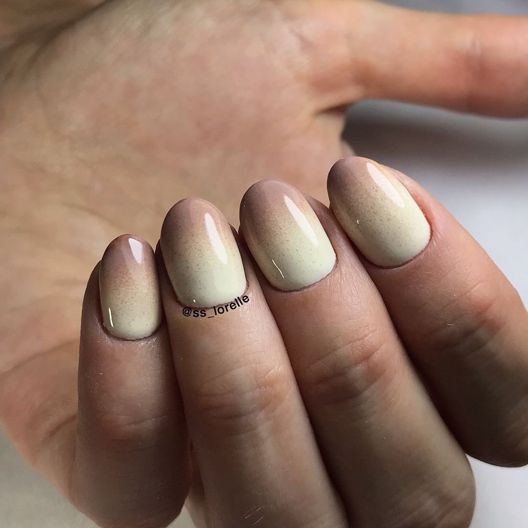 Нюд миндаль омбре