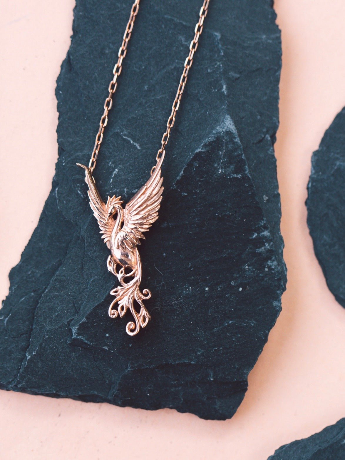 Кулон в виде Феникса