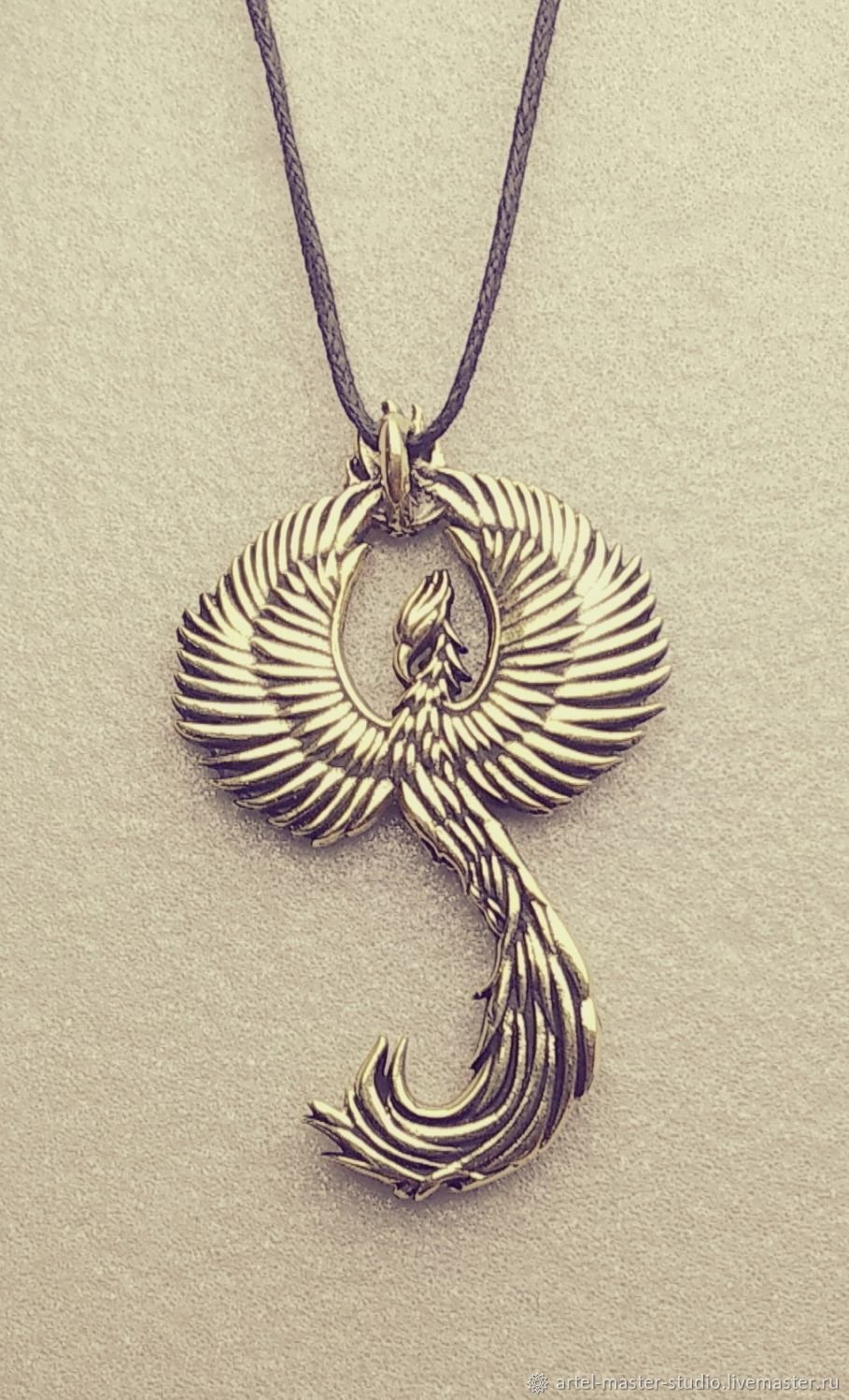 Подвеска intalia серебро Феникс