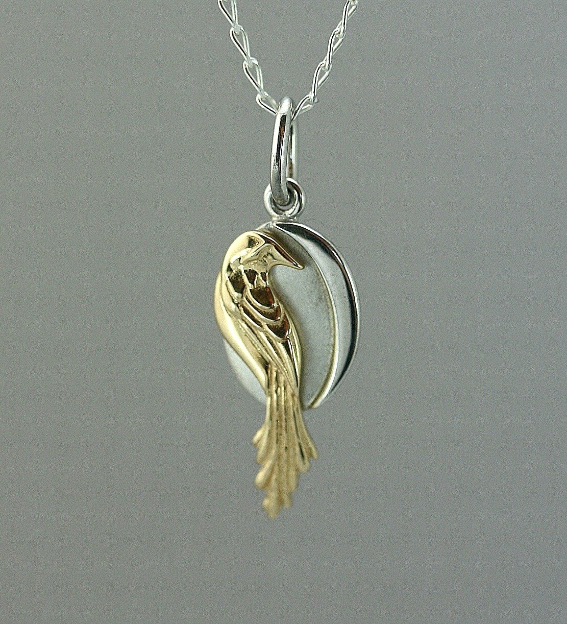 Подвеска Феникс серебро