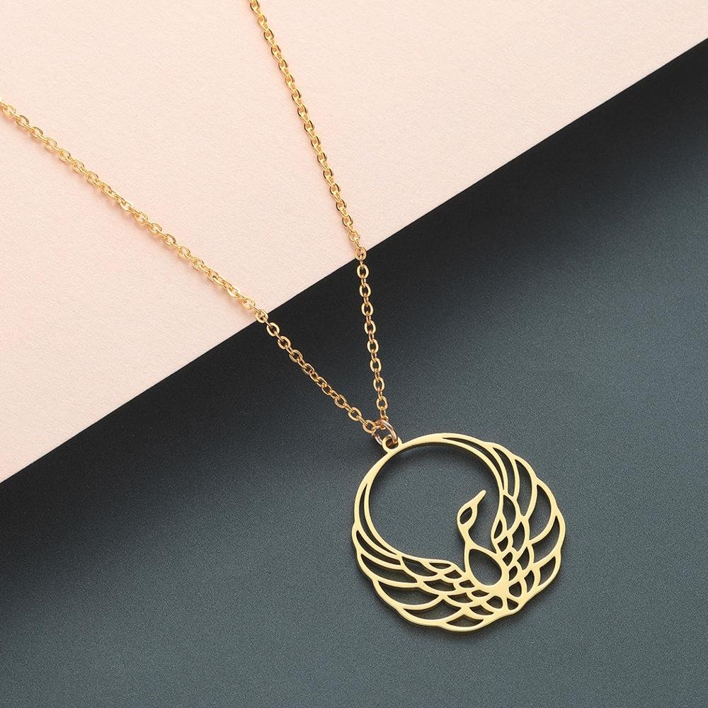 Кулон Феникс золото