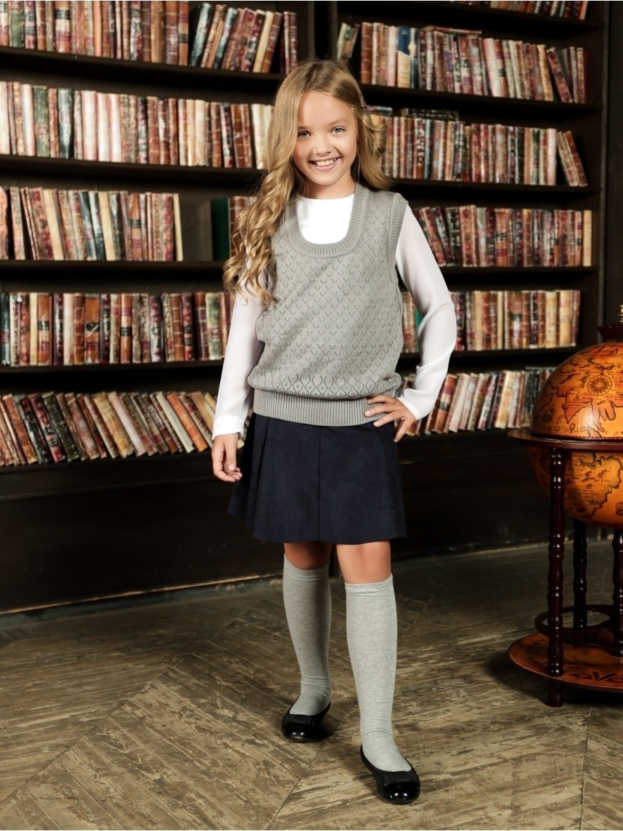 Жилет вязаный для мальчика