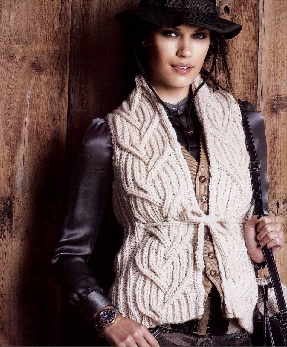 Vogue Knitting жилет