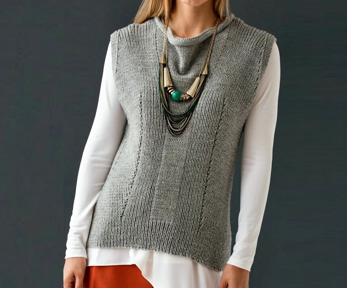 Жилет трикотажный женский 2021 Zara