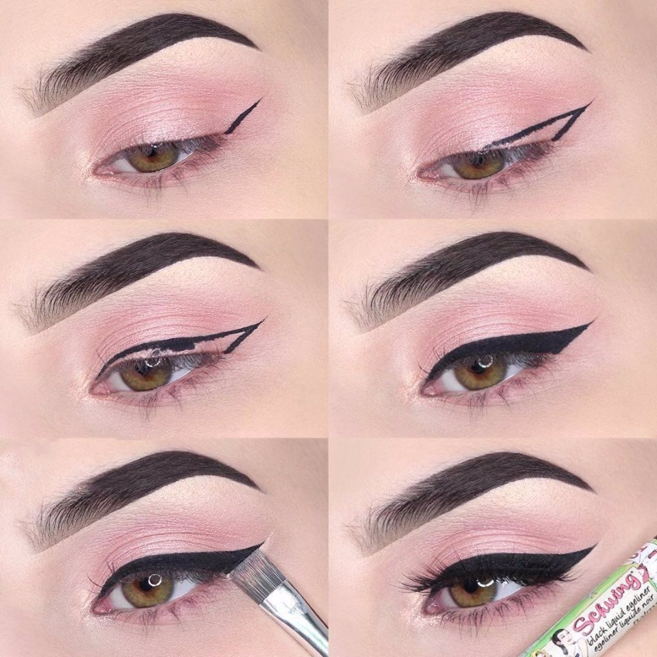 Макияж лисьи глазки пошагово