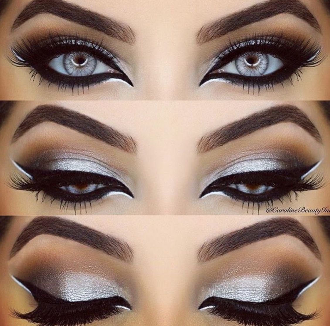 Фиолетовый макияж пошагово