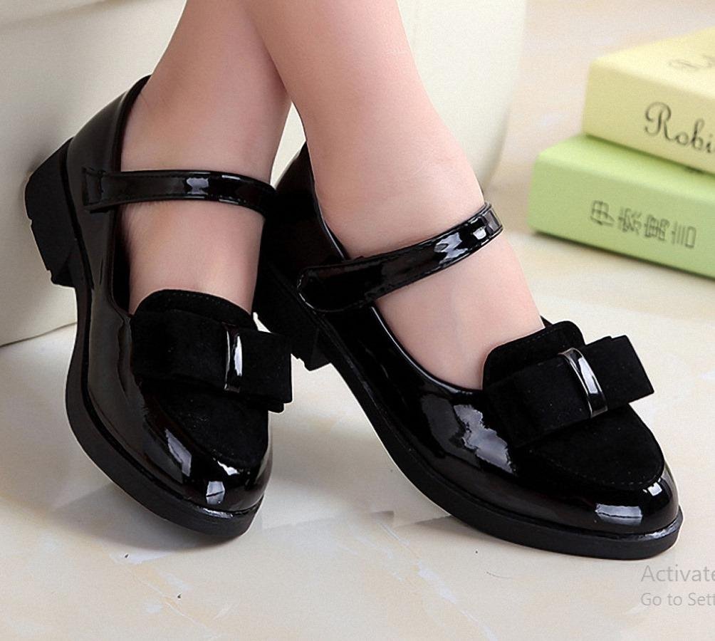 Школьные туфли для девочек